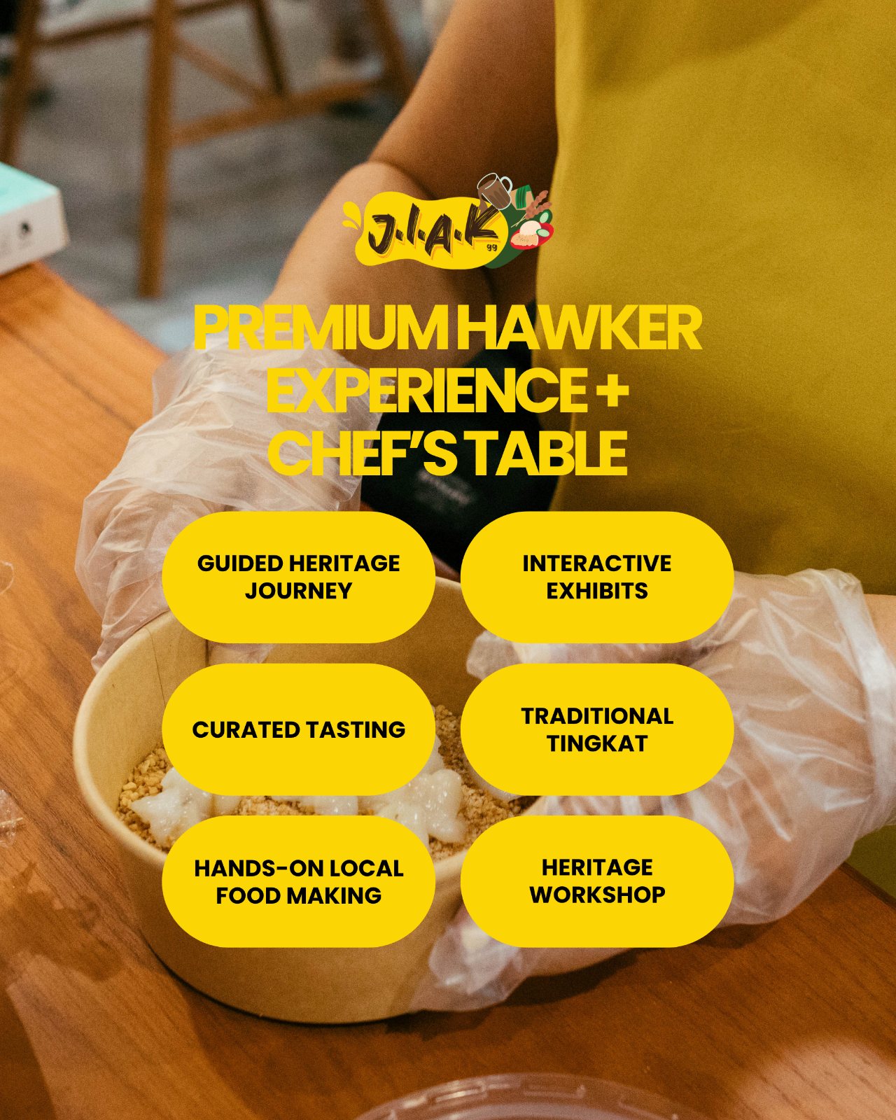 JIAK 99 post: Premium hawker experience and chef’s table
